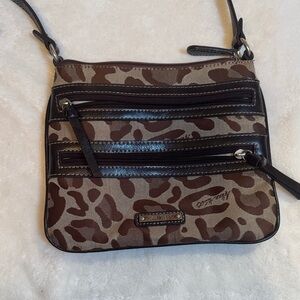 Nine West Leopard Print Crossbody Bag